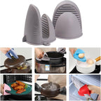 Oven Mitts，Mini Oven Gloves Silicone Heat Resistant Cooking Pinch Mitts - Image 3