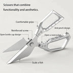 Scissors all Purpose, Stainless Steel Heavy Duty Kitchen Shears, Meat Scissors - Image 2