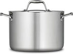 Tramontina Signature Tri-Ply Clad Stainless Steel 8-Quart Stock Pot - Image 2