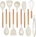 Silicone 10 Pcs Kitchen Cooking Utensils Set, Recycled Materials Certification by Unknown