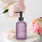 Topsky Stripe Glass Soap Dispenser - Image 7