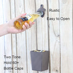 Rustic Cast Iron Beer Bottle Opener Wall Mounted - Image 3