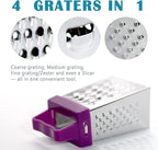 3Pcs Mini Cheese Grater, Professional Box Grater, Stainless Steel - Image 3
