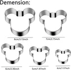 Mickey Love Heart Cookie Cutter - Image 3