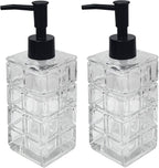 Clear Glass Soap Dispenser by YYTSGG
