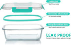 30 Pieces Glass Food Storage Containers - Image 3