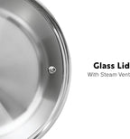 8 Quart Stainless Steel Stock Pot - Image 6