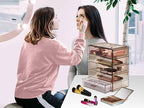 Sorbus Acrylic Makeup Organizer Set, 6-Drawer Vanity & Countertop Cosmetic - Image 6