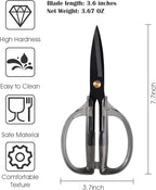 Kitchen Shears Scissors&Sharp Scissors, ARCHIKING 7.7inch Black Titanium Plated - Image 7