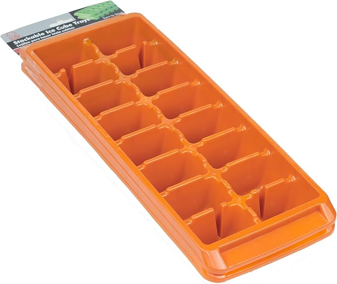 Chef Craft 21846 Select Stack or Nest Ice Cube Tray, 2 pieces, Color May Vary - Image 3