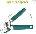 Safring Can Opener Manual, Handheld Strong Heavy Duty Stainless Steel Can Opener - Image 2