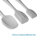 Silicone Spatula 3‑Piece Set Heat Resistant 600°F Non‑Stick Rubber Spatulas - Image 6