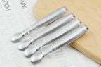 HINMAY 5" Mini Serving Tongs Set, Tiny Stainless Steel Small Tongs - Image 4