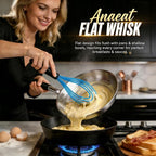 Anaeat Silicone Kitchen Whisk Set of 4, Milk and Egg Beater Blender - Image 5
