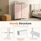 Sweetcrispy Nightstand Small Bedroom Dresser - Image 7