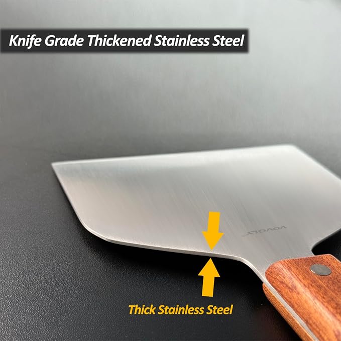 Vovoly Multipurpose Bench Scraper Kitchen Utensil - Image 3
