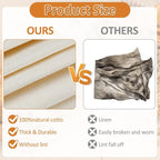 Ninsula 4PCS Tea Towels for Baking Sourdough, 14x18.8 Inch Reusable Thick Bread - Image 3