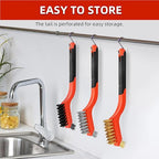 3pcs Wire Brushes for Cleaning Rust, Upgrade Wire Brush Set - Image 5
