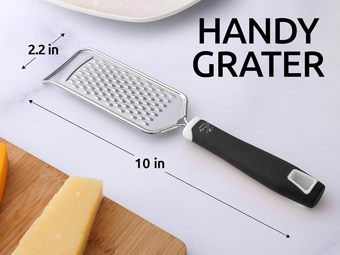 Zulay Kitchen Professional Cheese Grater Stainless Steel - Image 7