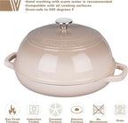VORRINGARD Enameled Cast Iron Dutch Oven Pot - Image 3