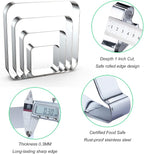 Rounded Square Cookie Cutter Set Large - Image 3