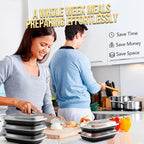 Glotoch 16oz Meal Prep Containers - Image 7