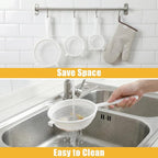 3PCS Plastic Nylon Strainer Set, 3 Sizes Ultra Fine Mesh Strainer - Image 5
