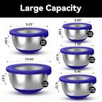 KITEISCAT Stainless Steel Mixing Bowls - Image 2