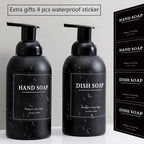 rejomiik 2 Pack Foaming Thick Glass Foam Hand Soap Dispenser - Image 4