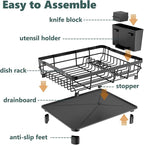 AIDERLY Iron Dish Drying Rack - Image 5
