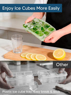 4 Pack Silicone Ice Cube Trays - Image 5