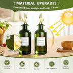 COOLMI Oil Dispenser for Kitchen - 12oz/350ml - Image 4