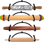 AUXPhome Pack of 4 – Rolling Pin Holder Display Rack Storage Organizers Wall by Unknown