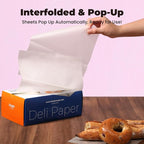 Fit Meal Prep 10 x 10.75" Wax Paper Sheets - Image 3