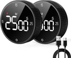 Rechargeable Magnetic Kitchen Timer by SmartTimingforEveryMoment