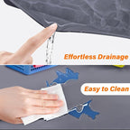 FLATO Waterproof Under Sink Mat 31" x 19" Shelf Liner - Image 3