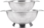Kaishun Colander Stainless Steel Set, Kitchen Strainer by Kaishun