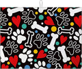 Dog Paw Bone Dish Drying Mat for Kitchen Counter Drying Pad Absorbent by MOUNTANLLY
