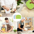 4 Pieces Food Scraper, Flexible Dough Scraper, Dough Scraper - Image 2