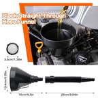 10Pcs Funnels for Automotive Use, Automotive Funnels Set, Wide Mouth Fuel Funnel - Image 4