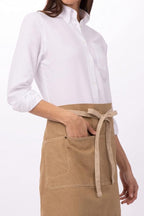 Chef Works Unisex Austin Half Bistro Apron - Image 5