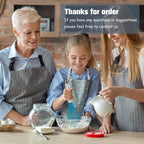 OYV Silicone Whisk, Heat Resistant 480°F Whisks - Image 9