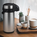 VONDIOR Airpot Coffee Dispenser - 169 Oz Insulated Stainless Steel Coffee - Image 6