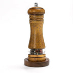 Wood Salt and Pepper Grinder, Salt Grinder and Pepper Mill, Oak Wood Shakers by MJINGMEI