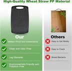 Cutting Boards, 12.5"×7.7" Plastic Chopping Board Made From Natural Food Grade - Image 5
