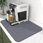 WISELIFE Dish Drying Mat Super Absorbent Drying Mat Large Dish Drying Mats - Image 2