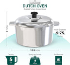 Magnaware Cast Aluminum Dutch Oven - Image 2