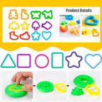 32-Piece Dough Tool Set for Kids – Dough Play Tools - Image 4