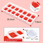 Ice Cube Trays 4 Pack, Airabc Silicone Ice Cube Trays - Image 4
