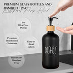 Arktek Glass Soap Dispenser Set - Image 4